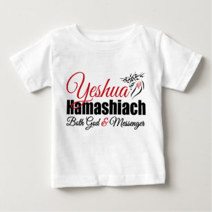 Deus de Yeshua Hamashiach e t-shirt do mensageiro