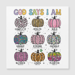 Deus disse que eu sou o outono da colheita do outo