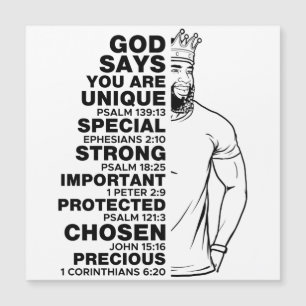 Deus diz que eu sou o rei negro Melanin Man Bruh B