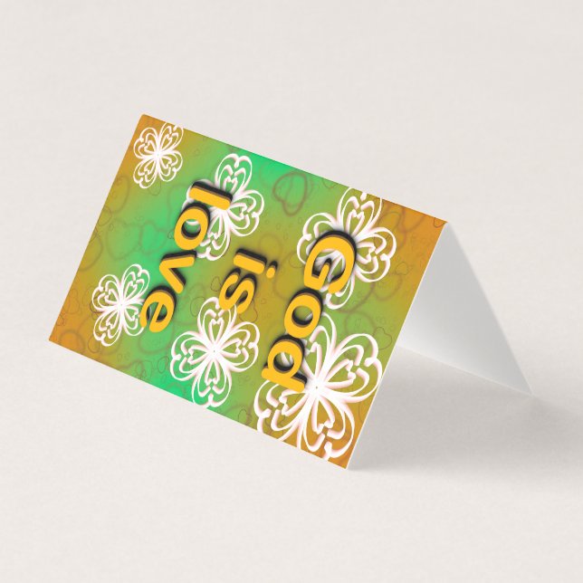 Deus é amor  (Frente)