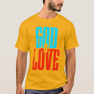 Deus é amor, camiseta inspiradora