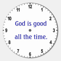 "Deus é bom o tempo todo" adesivos