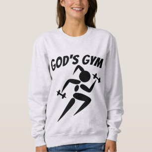 DEUS É GYM, Meninas T-Shirts Cristãs