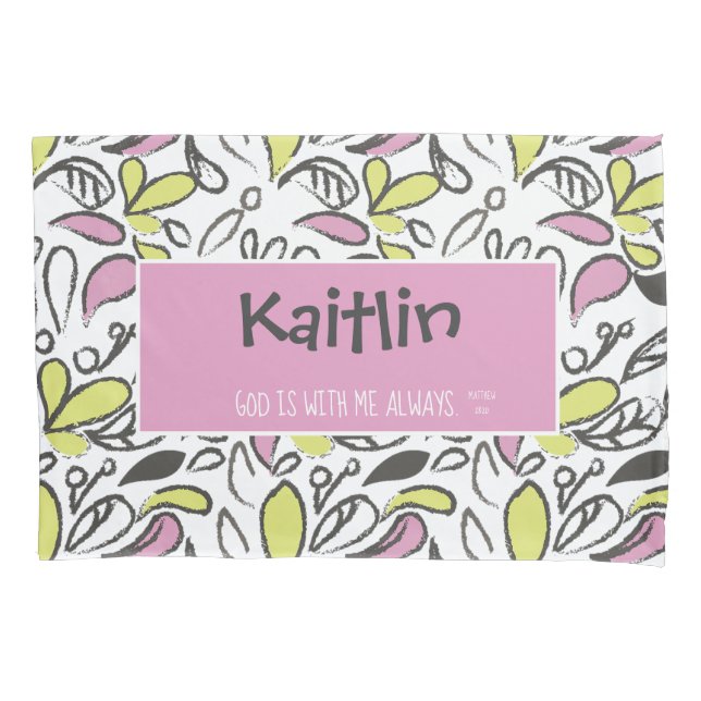 Deus está comigo, Garotas de Flor Whimsical (Frente)