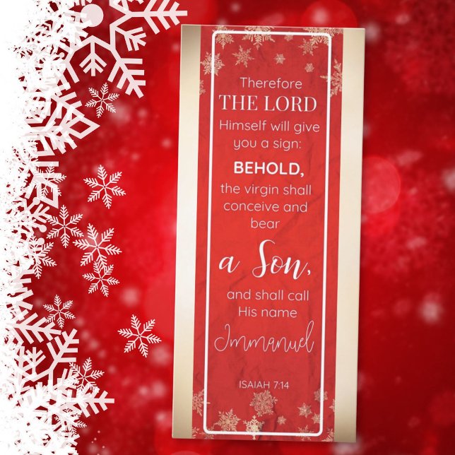 Deus está conosco Isaiah 7:14 (Criador carregado)