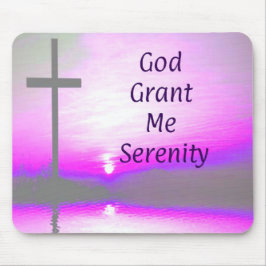 Deus Me Conceda Serenity Mouse Pad