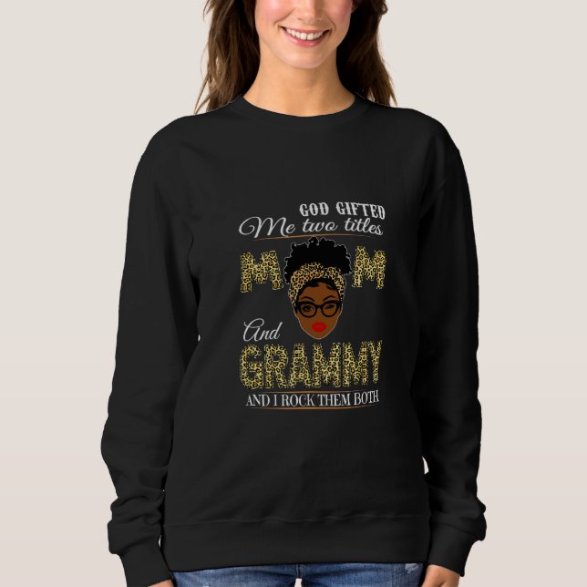 Deus Me Deu Dois Títulos Mãe E Camiseta Grammy (Frente)