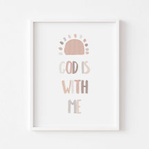 Deus Neutro da Aquarela está conosco poster