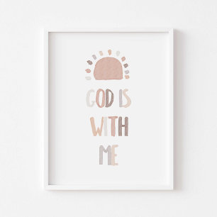 Deus Neutro da Aquarela está conosco poster