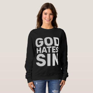 DEUS ODEIA SIN, T-Shirts CRISTÃOS