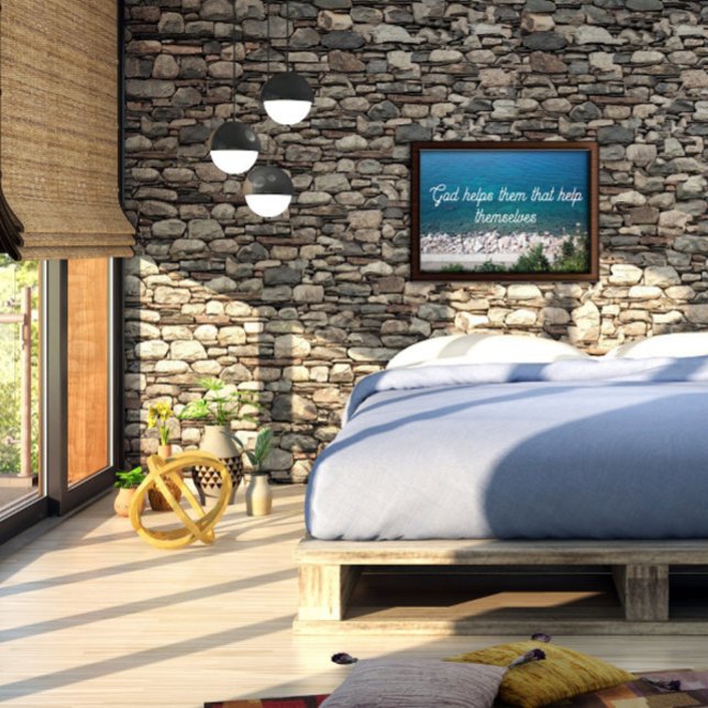 Deus os ajuda a se ajudar a proverter poster (Criador carregado)