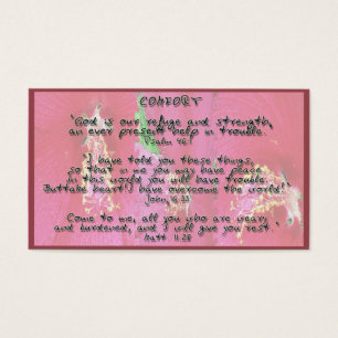 Deus promete o conforto