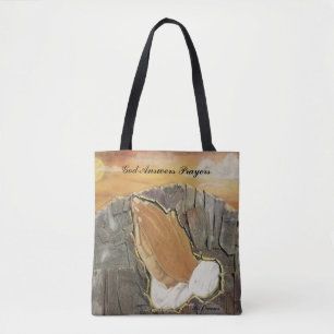 Deus Responde Orações Tote Bag