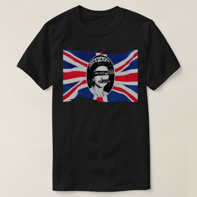 Deus Salve a Rainha (HQ) Camiseta Clássica (Frente do Design)