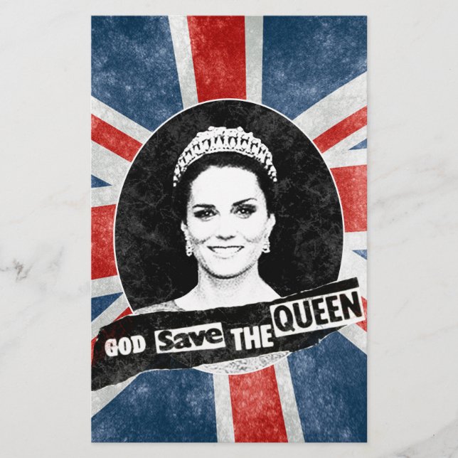 Deus Salve A Rainha - Kate Middleton (Frente)