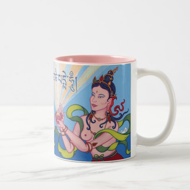 Deusa de oferecimento da CANECA + zumbido do OM (Direita)