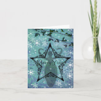 deusa do cartão do yule