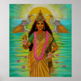 Deusa Lakshmi Poster