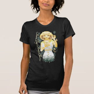 Deusa moderna do dinheiro do dia - camisa escura