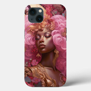 Deusa Negra A Rosa e Dourada