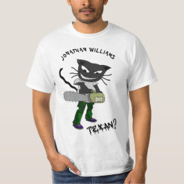 Deve ser um T-Shirt personalizado texano