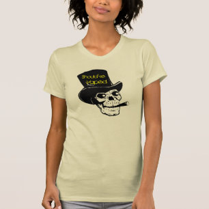 Deve ter o t-shirt da mulher fumar do crânio de