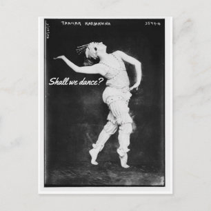 Devemos Dançar? Cartão Postal