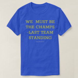 Devemos Ser A Campos/Última Equipe De T-Shirt De P