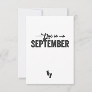 Devida em setembro Anúncio Presente na Gravidez