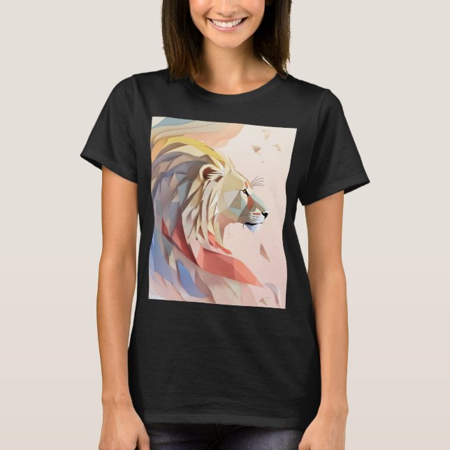 Devil Angel Confrontation T-Shirt Design" (Frente)