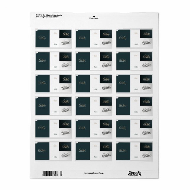 devolver etiquetas de endereço (Toda a folha)