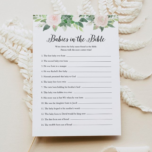 Devon Babies No Cartão De Jogo De Chá de fraldas D (Criador carregado)