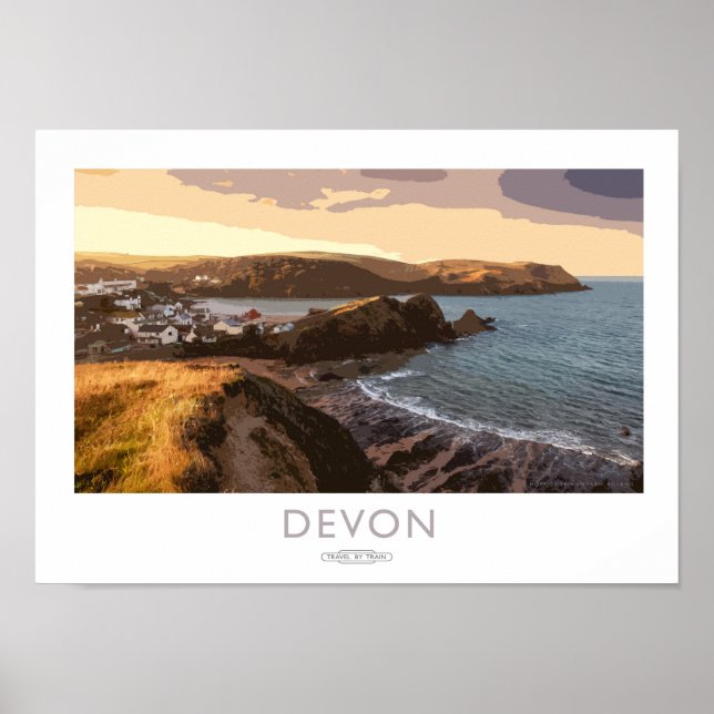 Devon Rail Poster (Frente)
