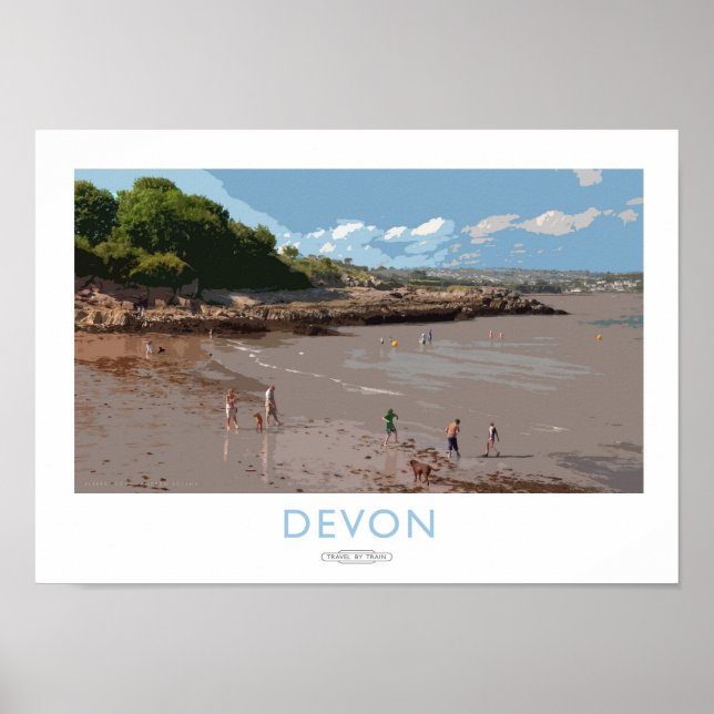 Devon Rail Poster (Frente)