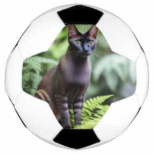 Dexter O Gato Siamês Negro, Bola De Futebol