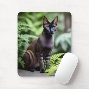Dexter The Black Siamese Cat, Mousepad