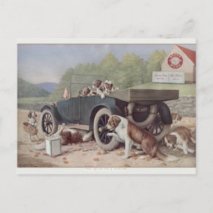 Dez milhas para uma garagem - Cartão postal