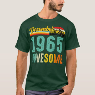 Dezembro 1965 Camisa de Presente de Aniversário Vi