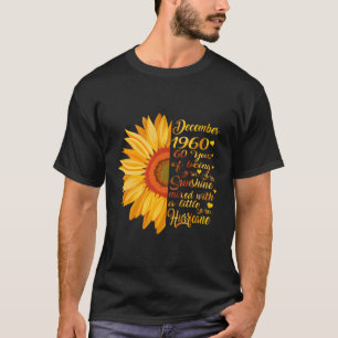 Dezembro Meninas 1960 Camisa De Girassol 60º Anive
