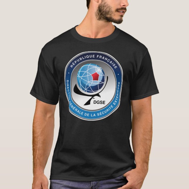DGSE FRANCÊS INTELLIGENCE SERVICE Classic T-Shirt (Frente)