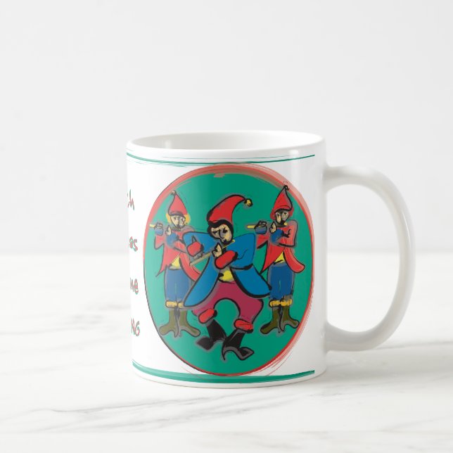 Dia 10 - 12 dias da caneca de café do Natal (Direita)