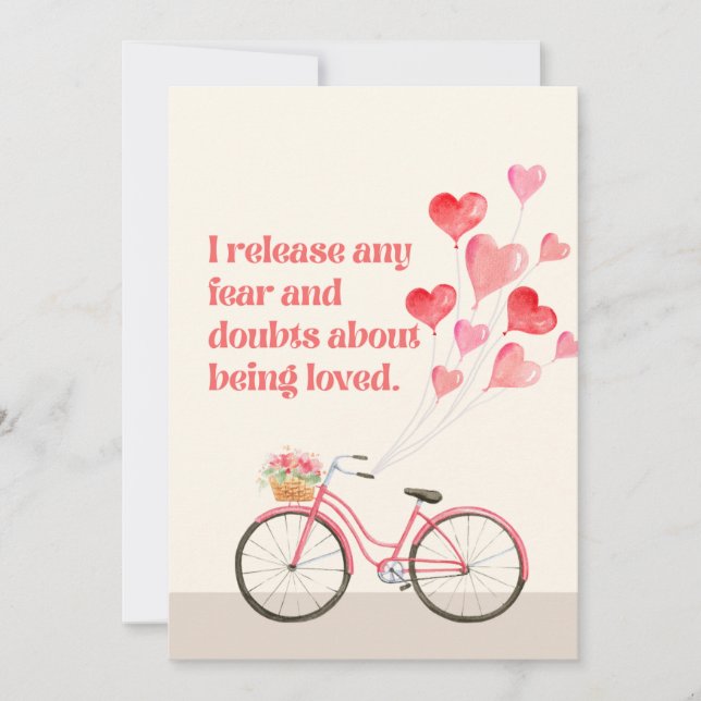 Dia 14 Cartões de Afirmação de Amor Manifesto do C (Frente)