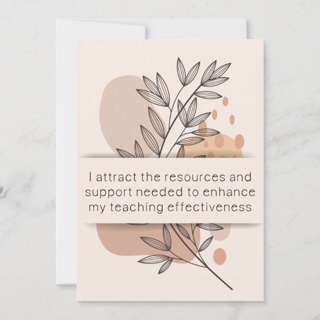 Dia 27 Afirmação de Professores Cartão de Saúde Me (Frente)