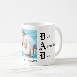 Dia da apreciação do pai - caneca de café
