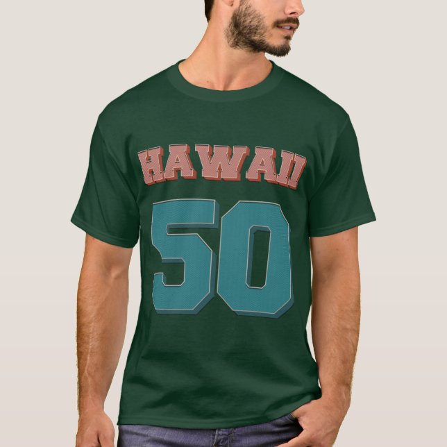 Dia da Estadualização no Havaí Camisa (Frente)