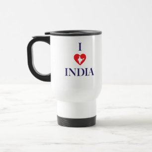 Dia da Independência Indiana - Caneca de viagem de