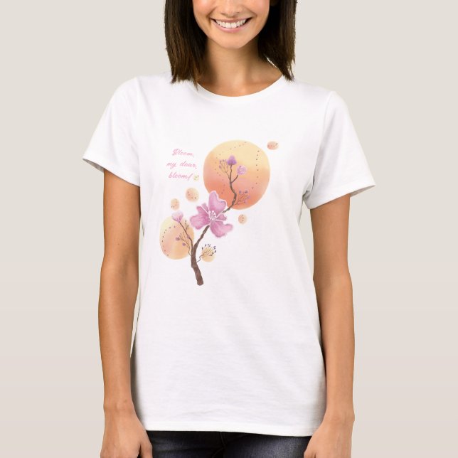 Dia da Mãe da Camisa de Flor Vanguarda (Frente)