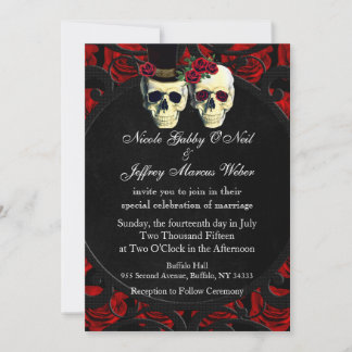 Dia da Noiva Morta e Convite para Casamento de Noi