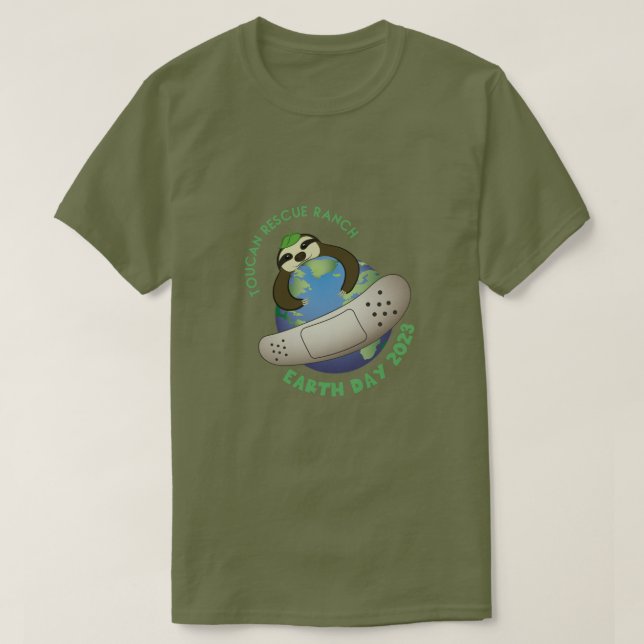 Dia da Terra 2023 - Camiseta Toucan Rescue Ranch (Frente do Design)
