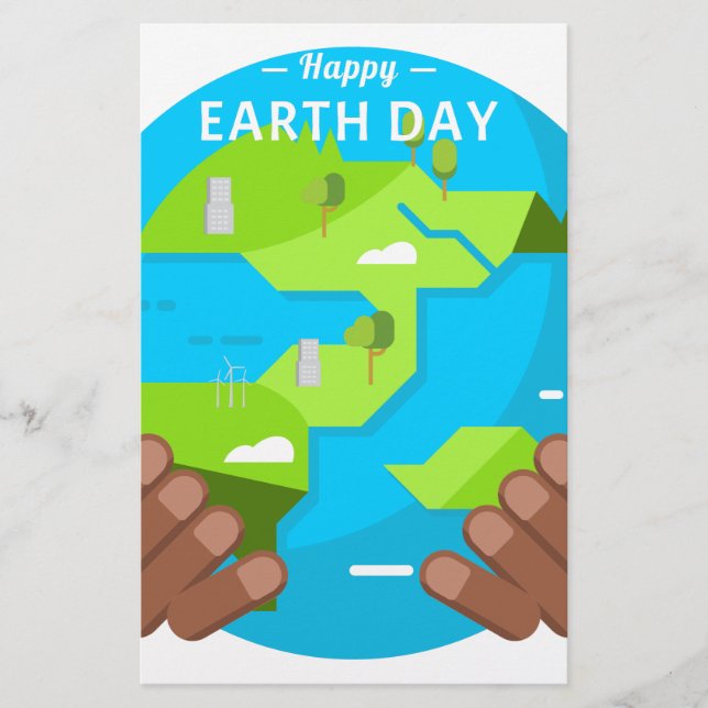 Dia da Terra Feliz da África (Frente)